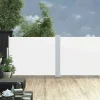 Maison Exclusive Parasols, Voiles D’Ombrage | - Auvent latéral rétractable de patio 170x1200 cm crème
