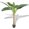 Maison Exclusive - Bananier artificiel avec pot 150 cm vert Best