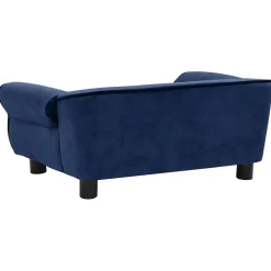 Maison Exclusive - Canapé pour chien bleu 72x45x30 cm peluche Sale