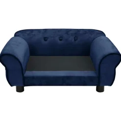 Maison Exclusive - Canapé pour chien bleu 72x45x30 cm peluche Sale