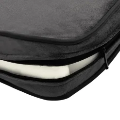 Maison Exclusive Niches, Paniers Et Transports | - Canapé pour chien gris foncé 81x43x31 cm peluche et similicuir