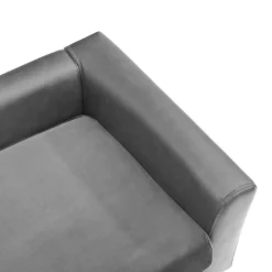 Maison Exclusive - Canapé pour chien gris 60x43x30 cm peluche et similicuir Clearance