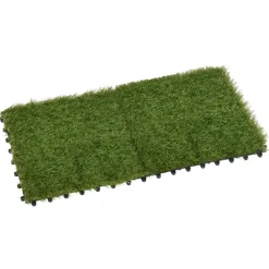 Maison Exclusive Gazons | - Carreaux de gazon artificiel 22 pcs vert 30x30 cm