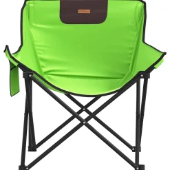 Maison Exclusive Tables Et Chaises De Jardin | - Chaise de camping avec poche pliable lot de 2 vert