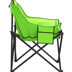 Maison Exclusive Tables Et Chaises De Jardin | - Chaise de camping avec poche pliable lot de 2 vert
