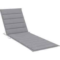 Maison Exclusive Bains De Soleil, Transats Et Hamacs | - Chaise longue de jardin avec table et coussin pin imprégné