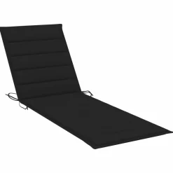 Maison Exclusive Bains De Soleil, Transats Et Hamacs | - Chaise longue de jardin 2 places avec coussins acacia solide