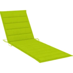 Maison Exclusive - Chaise longue double et coussins vert vif bois de pin imprégné Discount