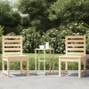 Maison Exclusive Tables Et Chaises De Jardin | - Chaises de jardin lot de 2 50x48x91,5 cm bois massif de pin