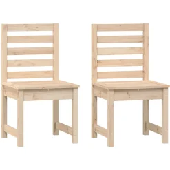 Maison Exclusive Tables Et Chaises De Jardin | - Chaises de jardin lot de 2 50x48x91,5 cm bois massif de pin