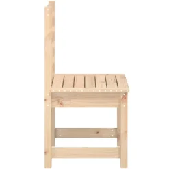 Maison Exclusive Tables Et Chaises De Jardin | - Chaises de jardin lot de 2 50x48x91,5 cm bois massif de pin