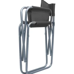 Maison Exclusive Tables Et Chaises De Jardin | - Chaises de metteur en scène lot de 2 acier gris