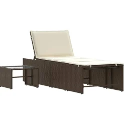 Maison Exclusive Bains De Soleil, Transats Et Hamacs | - Chaises longues lot de 2 taupe bois acacia solide et textilène