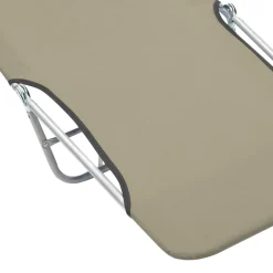 Maison Exclusive Bains De Soleil, Transats Et Hamacs | - Chaises longues lot de 2 avec coussins beige résine tressée