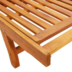 Maison Exclusive Bains De Soleil, Transats Et Hamacs | - Chaises longues lot de 2 avec coussins bois d'acacia solide