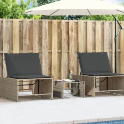 Maison Exclusive Bains De Soleil, Transats Et Hamacs | - Chaises longues pliables lot de 2 acier et tissu vert