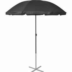 Maison Exclusive - Chaises longues et parasol aluminium noir Outlet