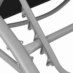 Maison Exclusive - Chaises longues et parasol aluminium noir Outlet
