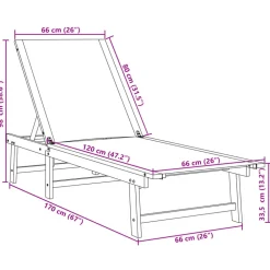 Maison Exclusive Bains De Soleil, Transats Et Hamacs | - Chaises longues avec table aluminium noir