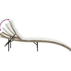 Maison Exclusive Bains De Soleil, Transats Et Hamacs | - Chaises longues bleu foncé bois d'acacia solide et tissu