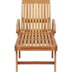 Maison Exclusive - Chaises longues lot de 2 avec table bois de teck solide