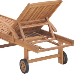 Maison Exclusive - Chaises longues lot de 2 bois de teck solide Discount