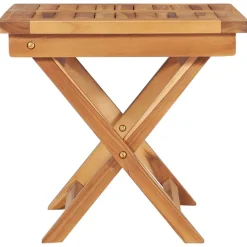 Maison Exclusive - Chaises longues lot de 2 avec table et coussin bois teck solide Clearance