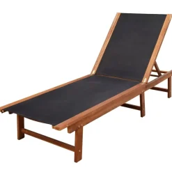 Maison Exclusive Bains De Soleil, Transats Et Hamacs | - Chaises longues lot de 2 avec table gris clair résine tressée