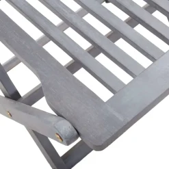 Maison Exclusive Tables Et Chaises De Jardin | - Chaises pliables de jardin avec coussins lot de 8 teck solide