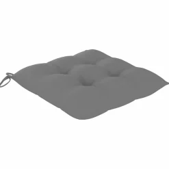 Maison Exclusive Tables Et Chaises De Jardin | - Chaises pliables de jardin avec coussins lot de 8 teck solide