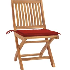 Maison Exclusive Tables Et Chaises De Jardin | - Chaises pliables d'extérieur lot de 2 bois d'acacia solide