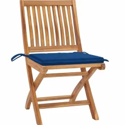 Maison Exclusive Tables Et Chaises De Jardin | - Chaises pliables d'extérieur lot de 6 bois d'acacia solide