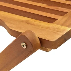Maison Exclusive Tables Et Chaises De Jardin | - Chaises pliables d'extérieur lot de 6 bois d'acacia solide