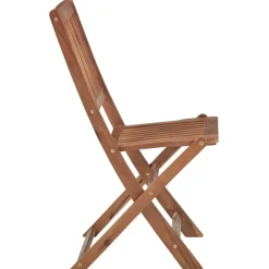 Maison Exclusive Tables Et Chaises De Jardin | - Chaises pliables d'extérieur lot de 4 bois d'acacia solide