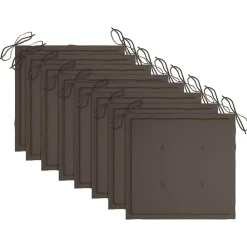 Maison Exclusive Tables Et Chaises De Jardin | - Chaises pliables d'extérieur lot de 2 et coussins bois d'acacia