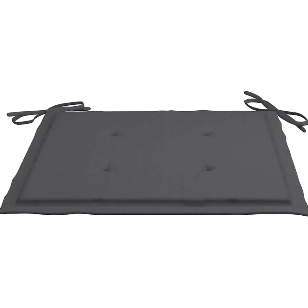 Maison Exclusive Tables Et Chaises De Jardin | - Chaises pliables de jardin avec coussins lot de 6 bois de teck