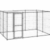 Maison Exclusive - Chenil extérieur acier avec toit 7,26 m² Outlet