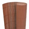 Maison Exclusive - Clôture de jardin double face pvc 90 x 300 cm marron Hot