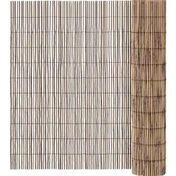Maison Exclusive Brise-Vues, Bordures Et Dallages | - Clôture de jardin avec arceau en acier 1603,5 x 100 cm noir