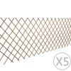 Maison Exclusive - Clôture en treillis de saule 5 pcs 180x90 cm Best