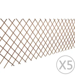 Maison Exclusive - Clôture en treillis de saule 5 pcs 180x90 cm Best