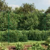 Maison Exclusive - Clôture en treillis métallique vert 1,6x25 m acier galvanisé Best