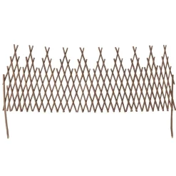 Maison Exclusive Brise-Vues, Bordures Et Dallages | - Clôture en treillis de saule 5 pièces 170 x 37 cm