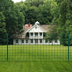 Maison Exclusive Brise-Vues, Bordures Et Dallages | - Clôture euro acier 20x1,2 m vert