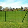 Maison Exclusive Brise-Vues, Bordures Et Dallages | - Clôture euro acier 25 x 1 m vert