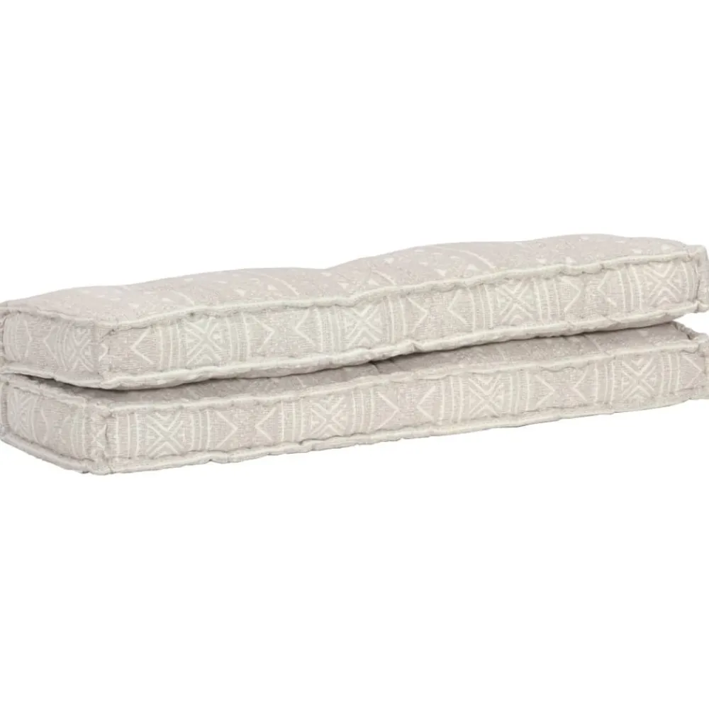 Maison Exclusive - Coussin de canapé palette marron clair tissu patchwork Discount