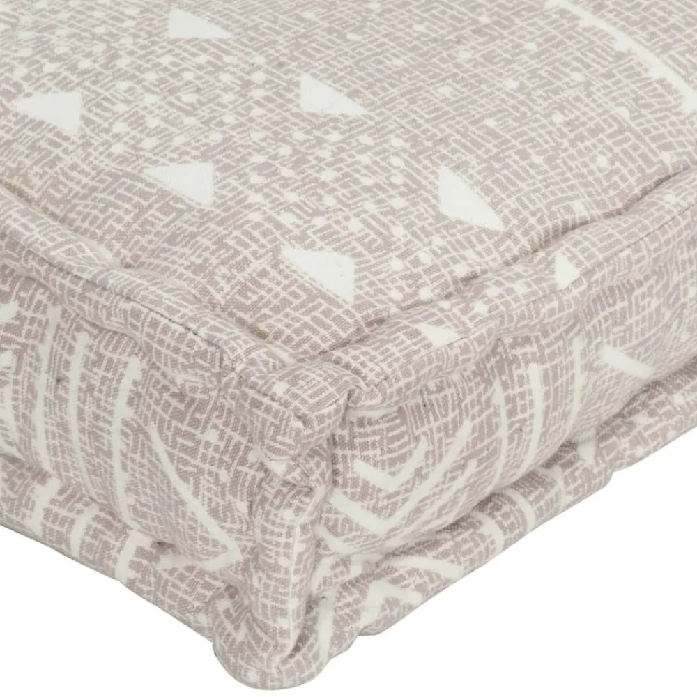 Maison Exclusive - Coussin de canapé palette marron clair tissu patchwork Discount
