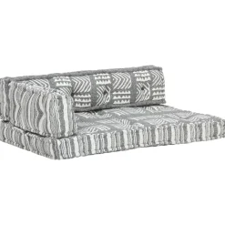 Maison Exclusive - Coussin de canapé palette gris tissu patchwork Online