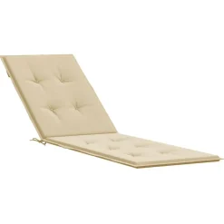 Maison Exclusive - Coussin de chaise de terrasse beige (75+105)x50x4 cm Online