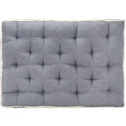 Maison Exclusive - Coussin de canapé palette bleu 120x80x10 cm Online
